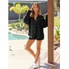 image:imageAUTOMET 2 Piece Sets For Women Lounge Wear Matching Two Piece Outfit01black
