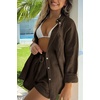 image:imageAUTOMET 2 Piece Sets For Women Lounge Wear Matching Two Piece Outfit01brown