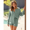 image:imageAUTOMET 2 Piece Sets For Women Lounge Wear Matching Two Piece Outfit01green