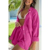 image:imageAUTOMET 2 Piece Sets For Women Lounge Wear Matching Two Piece Outfit01hotpink