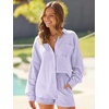 image:imageAUTOMET 2 Piece Sets For Women Lounge Wear Matching Two Piece Outfit01purple