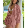 image:imageAUTOMET 2 Piece Sets For Women Lounge Wear Matching Two Piece Outfit01rust