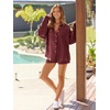 image:imageAUTOMET 2 Piece Sets For Women Lounge Wear Matching Two Piece Outfit01winered
