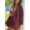 image:imageAUTOMET 2 Piece Sets For Women Lounge Wear Matching Two Piece Outfit01winered