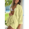 image:imageAUTOMET 2 Piece Sets For Women Lounge Wear Matching Two Piece Outfit01yellow