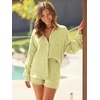 image:imageAUTOMET 2 Piece Sets For Women Lounge Wear Matching Two Piece Outfit01yellow