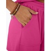 image:imageAUTOMET 2 Piece Summer Short Set Matching V Neck Cap Sleeve Lounge ClothingHot Pink