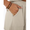 image:imageAUTOMET 2 Piece Summer Short Set Matching V Neck Cap Sleeve Lounge ClothingKhaki