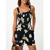 image:imageAUTOMET Rompers for Women Summer Vacation Beach OutfitsBlack