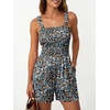 image:imageAUTOMET Rompers for Women Summer Vacation Beach OutfitsNavy Blue