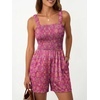 image:imageAUTOMET Rompers for Women Summer Vacation Beach OutfitsRose Red