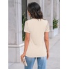 image:imageAUTOMET Short Sleeve Tops for Women Summer Dressy Casual Shirts 2026 BlouseApricot