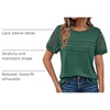 image:imageAUTOMET Short Sleeve Tops for Women Summer Dressy Casual Shirts 2026 BlouseGreen