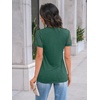 image:imageAUTOMET Short Sleeve Tops for Women Summer Dressy Casual Shirts 2026 BlouseGreen
