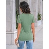 image:imageAUTOMET Short Sleeve Tops for Women Summer Dressy Casual Shirts 2026 BlouseLight Green