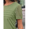 image:imageAUTOMET Short Sleeve Tops for Women Summer Dressy Casual Shirts 2026 BlouseMint Green