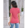 image:imageAUTOMET Short Sleeve Tops for Women Summer Dressy Casual Shirts 2026 BlousePeach Pink
