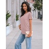 image:imageAUTOMET Short Sleeve Tops for Women Summer Dressy Casual Shirts 2026 BlousePink