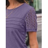 image:imageAUTOMET Short Sleeve Tops for Women Summer Dressy Casual Shirts 2026 BlousePurple