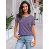 image:imageAUTOMET Short Sleeve Tops for Women Summer Dressy Casual Shirts 2026 BlousePurple