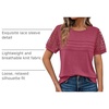 image:imageAUTOMET Short Sleeve Tops for Women Summer Dressy Casual Shirts 2026 BlouseRose