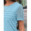 image:imageAUTOMET Short Sleeve Tops for Women Summer Dressy Casual Shirts 2026 BlouseSky