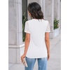 image:imageAUTOMET Short Sleeve Tops for Women Summer Dressy Casual Shirts 2026 BlouseWhite