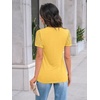 image:imageAUTOMET Short Sleeve Tops for Women Summer Dressy Casual Shirts 2026 BlouseYellow