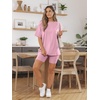 image:imageAUTOMET Women 2 Piece Sets Summer Outfits 2026 Two Piece Matching ClothingBabypink
