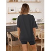 image:imageAUTOMET Women 2 Piece Sets Summer Outfits 2026 Two Piece Matching ClothingBlack Grey