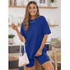image:imageAUTOMET Women 2 Piece Sets Summer Outfits 2026 Two Piece Matching ClothingDark Blue