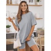 image:imageAUTOMET Women 2 Piece Sets Summer Outfits 2026 Two Piece Matching ClothingGrey