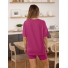 image:imageAUTOMET Women 2 Piece Sets Summer Outfits 2026 Two Piece Matching ClothingRose Red