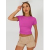 image:imageAUTOMET Womens 3 Pack Short Sleeve ShirtsBlack white hotpink