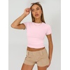 image:imageAUTOMET Womens 3 Pack Short Sleeve ShirtsBlack white pink