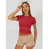 image:imageAUTOMET Womens 3 Pack Short Sleeve ShirtsBlack white red