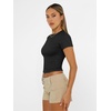 image:imageAUTOMET Womens Crewneck Short Sleeve TShirt Sexy Slim Fit Basic Going Out TopsBlack