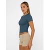 image:imageAUTOMET Womens Crewneck Short Sleeve TShirt Sexy Slim Fit Basic Going Out TopsHaze Blue
