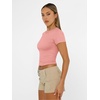 image:imageAUTOMET Womens Crewneck Short Sleeve TShirt Sexy Slim Fit Basic Going Out TopsPeach Pink