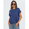 image:imageAUTOMET Womens Oversized Short Sleeve T Shirts Summer TopsBlue