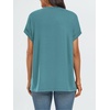 image:imageAUTOMET Womens Oversized Short Sleeve T Shirts Summer TopsBlue Green