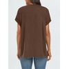 image:imageAUTOMET Womens Oversized Short Sleeve T Shirts Summer TopsBrown