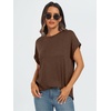 image:imageAUTOMET Womens Oversized Short Sleeve T Shirts Summer TopsBrown