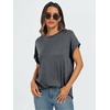 image:imageAUTOMET Womens Oversized Short Sleeve T Shirts Summer TopsDar Kgrey