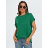 image:imageAUTOMET Womens Oversized Short Sleeve T Shirts Summer TopsGreen