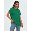 image:imageAUTOMET Womens Oversized Short Sleeve T Shirts Summer TopsGreen
