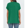 image:imageAUTOMET Womens Oversized Short Sleeve T Shirts Summer TopsGreen