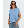 image:imageAUTOMET Womens Oversized Short Sleeve T Shirts Summer TopsLight Blue