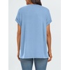 image:imageAUTOMET Womens Oversized Short Sleeve T Shirts Summer TopsLight Blue