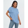image:imageAUTOMET Womens Oversized Short Sleeve T Shirts Summer TopsLight Blue